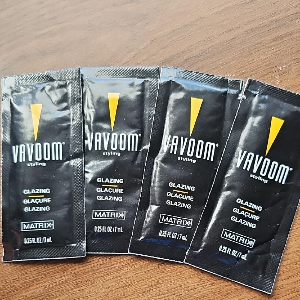 New Vintage Matrix Vavoom Styling Hair Glazing Packets - Men & Women